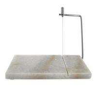 Lyre à foie gras avec table en marbre FM Professional ref 22259 Inox,Blanc G