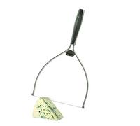 Lyre à fromage Monaco+ No. 2 de Boska/Fromages à pâte molle/Acier inoxydable/Très sécuritaire/Argent / 26,5 cm