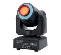 Lyre BeeStar Beemove SPOT40 Mode auto Music Esclave et DMX 12 canaux Source 1x LED 30W Blanche 12x SMD5050 RGB LED