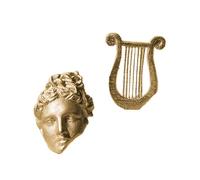 Lyre Boucles d'oreilles pendantes décontractées pour une fête tendance et élégante à porter au quotidien, taille unique, Comme décrit, Comme décrit.