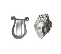 Lyre Boucles d'oreilles pendantes décontractées pour une fête tendance et élégante à porter au quotidien, taille unique, Comme décrit, Comme décrit.