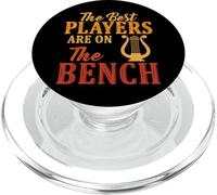 Lyre de Harpe The Best Players are on The Bench PopSockets PopGrip pour MagSafe