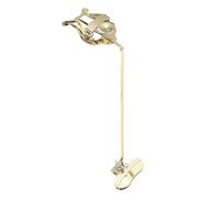 Lyre de Marche pour Saxophone Alto Soprano, Pince Métal Or | Clip de Partition Portable, Réglage Souple et Serrage Sûr, pour Pratique Extérieure, Harnais Saxophone Enfant et Fille