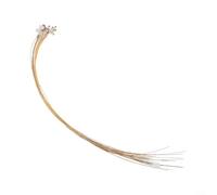 Lyre Harp Jeu de cordes de rechange en métal avec extrémité sphérique offrant un son clair et une résonance confortable (24 cordes)