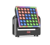 Lyre LED Wallwasher 200W, 36 LED RGBW 104 Programmes Automatiques Son Actif d-mx512 pour Scène Fête Mariage Noël Halloween DJ
