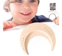 Lyre Making Kit pour débutants - Instrument de corde portable - Kit d'artisanat pour et adultes - Fournitures d'éducation - Cadeau musical interactif pour et amateurs de musique