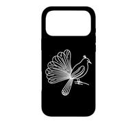 Lyre-Oiseau Linéaire Ornithologue Coque pour iPhone 17 Pro Max