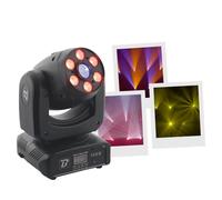 BoomToneDJ Lyre Spot Maxi Spot 90 - LED RGB 90W Wash/Beam, DMX, 7 gobos, Stroboscope
