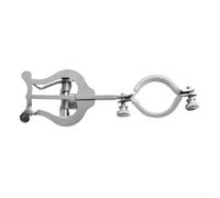 Lyre Support de partition pour clarinette hautbois flûte - Support en métal réglable pour fanfare de fanfare accessoire de concert Argenté 15 cm
