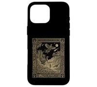 Lyrebird Carte de Tarot Occulte Constellation Coque pour iPhone 16 Pro Max