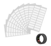 Lyreh 10 Feuilles/200 Pièces Ajusteurs de Taille de Bagues, Ajusteur Taille Bague Invisibles en Silicone Compatibles avec Gen 4/3 Ultra Human AIR et Ringconn 2/1