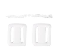 Lyreh 2pcs Ancres de Rechange pour Fontaine Piscine, Poids d'ancrage pour Flotteur Piscine avec Corde 5m Poids d'ancrage 150g Flotteurs