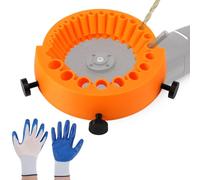 Lyreh Affûteuse de Forets, 118 Degrés Meuleuse d'Angle Outil de Meulage Foret Électriques Drill Bit Sharpener Accessoire Multifonction pour Forets 2 à 13mm pour Meuleuse 125mm