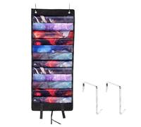 Lyreh Sac Rangement Tapis Jeu, PVC Support Tapis Jeu Suspendu avec 2 Crochets Organisateur Standard Durable Accessoires Pratiques pour TCG/MTG