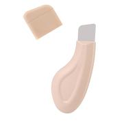Lyreh Tire-Comédons en Silicone pour le Nez, Grattoir Point Noir Maître de la Peau Nettoyante en Profondeur pour un Visage et un Nez Propres(Beige)