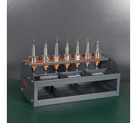 LYREIGN Tool Rack cat40 CNC Tool Rack A Small CNC Tool Storage Rack Placed on The Desktop CAT30-10CAP