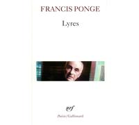 Francis Ponge – Lyres – Livre – Gallimard