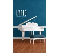 Lyric Workbook Notebook 5x8 Matte Finish: 5 X 8 White Piano By A Blue Wall Cover With Song Structures Blank Lined Pages And Index. Music Journal For Songwriting