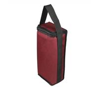 Lyricalist Sac à vin pour Bouteille - Refroidisseur de vin Thermique pour 2 Bouteilles avec poignée, Sac de Voyage réutilisable pour Les Amateurs de vin, Mariages, dîners, Restaurants