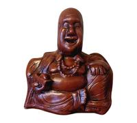 Lyricalist Statue de Bouddha Heureux - Ornement de Bouddha à Collectionner Amusant avec Un Doigt d'honneur inattendu,Bouddha Oriental Chinois Feng Shui pour la Maison