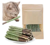 Lyricalist Tige molaire d' à Chat - Bâton de Jouet à l' à Chat, Aide au Nettoyage des Dents | Élimination Naturelle des Boules de Poils, bâton d' à Chat d'intérieur avec Parfum Frais d' à cha