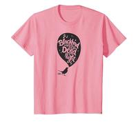 Lyrics by Lennon and McCartney - Blackbird T-Shirt, Enfant, Rose, 6 Ans