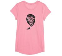 Lyrics by Lennon and McCartney - Blackbird T-Shirt, Fille, Rose, S