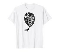 Lyrics by Lennon and McCartney - Blackbird T-Shirt, Homme, Blanc, L