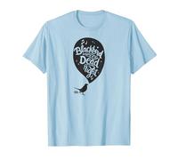Lyrics by Lennon and McCartney - Blackbird T-Shirt, Homme, Bleu Céleste, 3XL