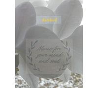 Lyrics Notebook - Music For Your Mind And Soul Series - With Orchid Flower And Yellow Color And Kaushan Script Text (Notebooks: Music For Your Mind And Soul Series)