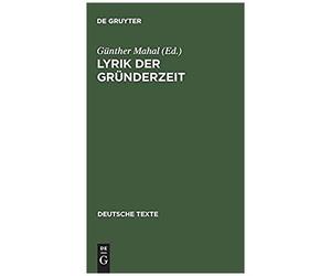 Lyrik Der Gründerzeit