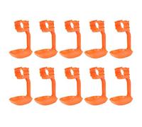 lyrlody 10 Pcs Suspendus avec Poulet, Tasse Suspendue pour Potions de Poulet en Boules en Acier, pour la Maison et Le Commerce