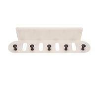 lyrlody 18,7 Pouces Stockage Multi-fonctionnal, Décoration à la Mode et Simple, Matériau Stable pour Le Salon, la Chambre et la Salle de Bain, avec des étagères de Rangement à Crochets, l'entrée de