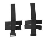lyrlody 2 Pièces Sangle de Support D'ustensile Manchette de Fourchette de Cuillère Universelle avec Attaches Réglables à Crochet et à Boucle pour les Patients âgés Récupération de