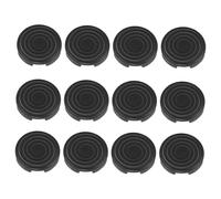 lyrlody 20,2 Mm Capuchon de Bouton, Lot de 12 pour Interrupteurs Kailh | Remplacement ABS givré, 0,8 pouces de diamètre, pour claviers Sallybox Fightingbox, conception antidérapante
