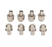 lyrlody 8pcs RC Hex Wheel Nut écrou à l'adaptateur de Conduite Universal Colonne d'adaptateur de Conduite en Acier Inoxydable pour SCX10 D90 Gen8 avec Une Performance Améliorée Haute Résistance