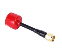lyrlody Antenne 5.8GHz 3dBi RHCP, Antenne Directionnelle 5.8GHz 3dBi à Gain Élevé et Faible Perte de Ligne avec Connecteurs SMA RP-SMA pour Émetteur-Récepteur de Drone FPV (Trou intérieur RP-)