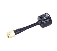 lyrlody Antenne 5.8GHz 3dBi RHCP, Antenne Directionnelle 5.8GHz 3dBi à Gain Élevé et Faible Perte de Ligne avec Connecteurs SMA RP-SMA pour Émetteur-Récepteur de Drone FPV (Trou intérieur RP-)