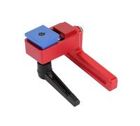 lyrlody ArrêT de Glissière D'onglet 30mm, Butée de Glissière en T, Blocage en Alliage D'aluminium, Conception Ergonomique pour le Travail du Bois