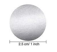 lyrlody Autocollants à Gratter en PVC, étiquettes Adhésives pour Jeux, Fêtes Interactives, Mariages, Fêtes Prénatales, Design Rond de 1 Pouce, 300 Pièces (Comme montré)