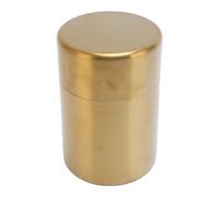 lyrlody Boîte à thé, Pot de Feuilles de thé en Acier Inoxydable 304 Anti-corrosif pour Grains de café (Petit)