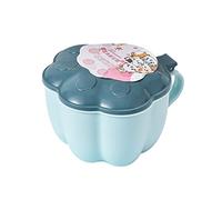 lyrlody Boîte d'assaisonnement Pot à épices de Cuisine en Plastique avec 4 Grilles Couvercle à Pression Pot à Condiments Détachable Conception de Patte de Chat pour Table de Cuisine Cuisiniers à