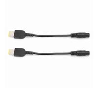 lyrlody Câble Convertisseur de Puissance Câble Adaptateur d'alimentation ABS 5,5 X 2, Mm Femelle vers Broche Carrée 15 Cm 20 V 4, A pour ThinkPad X1 Carbon Yoga 13 Ultrabook Utilisation du Chargeur