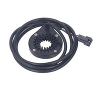 lyrlody Capteur de Pédalage électrique Pas, Capteur Magnétique de Vélo électrique, 12 Points Magnétiques Disque Magnétique intégré Haute sensibilité Signaux Stables pour Vélo
