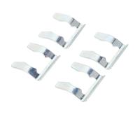 lyrlody Clips de Tuyau de Frein Arrière Clamp/Holder de Gilet de Retenue en Métal Pinces de Tuyaux pour Ameo Corrado Crossfox Citigo Felicia Laura Roomster Altea A1 avec OE 191611715 005120265