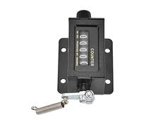 lyrlody Compteur Mécanique, Pratique Pratique à 5 Chiffres Compteur Manuel de Chiffres pour l'industrie pour l' pour la Machine