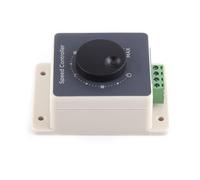 lyrlody Contrôleur PWM DE Vitesse du Moteur CC 10-60V 10A RÉGULATEUR DE Vitesse RÉGLABLE 2PCS SCHEUR IMPHERPORT avec TERMIN