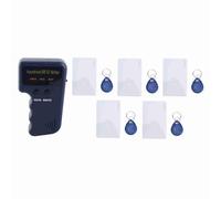 lyrlody Copieur de Carte 125KHz, Duplicateur de Carte 125KHz, Lecteur-écrivain de proximité Déchiffrement Cryptage une Touche, Prend en Charge T5577 EM4305 avec Poignée
