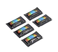 lyrlody Cosmic Fire Color Paquets Mystical/Fantasy Color Changer de 5pcs Couleurs Pulsatives Durables de Longue Date pour Puits de Feu Extérieurs Intérieurs