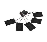 lyrlody Coussin Chauffant électrique en Tissu, Coussin Chauffant USB en Fibre Composite 5 V 2 A 113 F à 149 F 3 Niveaux de Chaleur, Conception étanche pour Gilet, Veste, Semelles Intérieures